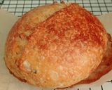 Foto langkah ke 23 dari resep Wijen Italian Herbs Cheese Sourdough Bread (Open Bake Method).
