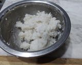 A picture of step 1 of Tirangi idli goli.