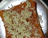 A picture of step 4 of Bread pizza.