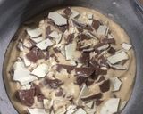 Une image de l'étape 2 de Gâteau choco-kinder 🍪🍫(recyclage chocolat de Pâques 🐣) sans gluten.