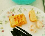 A picture of step 3 of Cute Tamago Sushi for Bento Boxes.