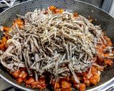 A picture of step 6 of Shredded Beef (Carne Desmechada).