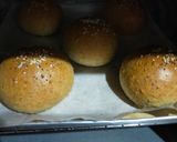 Foto langkah ke 6 dari resep Burger Bun Gandum.