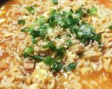 A picture of step 7 of What Is This? So Delicious!! How to Make Shin Ramyun ♡.