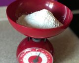 A picture of step 1 of Mexican spicy churros.