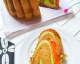 Foto langkah ke 6 dari resep Cake Pinokio Coklat Hijau Merah Rose.