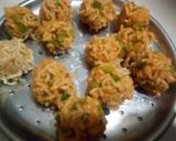 A picture of step 4 of Indian style Maggi balls.