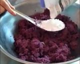 Hình bước làm 2 của món Khoai Tím Viên Phô Mai Chiên Xù