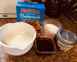Foto del paso 3 de la receta: Pastel Pancake relleno queso crema y arándanos