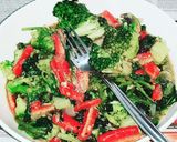 A picture of step 5 of Spinach broccoli carrot curry.