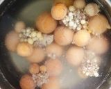 Hình bước làm 1 của món Trứng non cháy tỏi