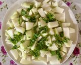 Húsgombóc karalábészószban recept fázis 1 fotója