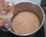 Une image de l'étape 5 de Tarte de risotto vanillé.