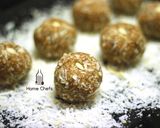 A picture of step 8 of Muesli and Pumpkin balls.