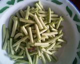 Foto langkah ke 1 dari resep tumis tempe-teri-buncis.