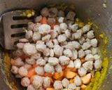 A picture of step 2 of Soybean Tahari.