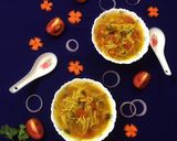 A picture of step 10 of Soupy Noodles.
