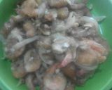 Foto langkah ke 5 dari resep Udang Goreng tepung saus Telor Asin.
