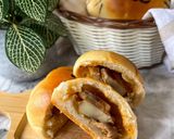 Foto langkah ke 4 dari resep Isian Cheeseburger 5 Menit Jadi 👍 | Roti isi cheeseburger.
