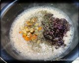 A picture of step 5 of Radicchio and Scallop Risotto.