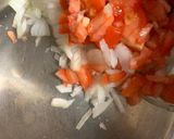 A picture of step 1 of Paneer Bhurji.