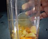 A picture of step 1 of Immunity Shots (Turmeric lemon Shots).