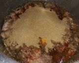 A picture of step 6 of Beef Haleem.