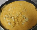 A picture of step 6 of Chana masala.