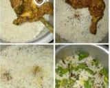 A picture of step 4 of Achari Tikka Biryani.