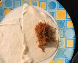 A picture of step 2 of Momos (raw papaya filling).