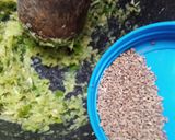 A picture of step 2 of Green masala fish marination.