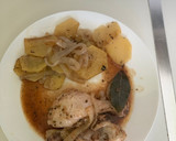 Foto del paso 6 de la receta: Muslitos de pollo al horno con patatas a las hierbas provenzales