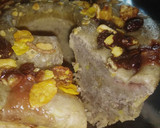 Foto del paso 7 de la receta: Budín de banana, dulce de arándanos y frutos secos