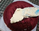 Foto langkah ke 4 dari resep Redvelvet Cake.