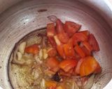 A picture of step 6 of Red Lentil and Carrot Soup.