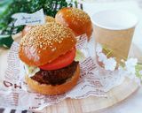 A picture of step 9 of Ready in 30 Minutes? Mysterious Bread Burger Buns.