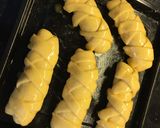 Foto langkah ke 9 dari resep Roti isi coklat no mixer anti gagal.