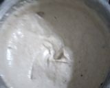 A picture of step 2 of Shahi paneer with white gravy.