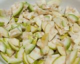 A picture of step 2 of Guava chaat.