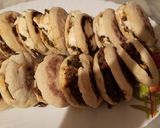 Une image de l'étape 8 de Batbout petit pain marocain à la poêle.