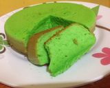 Foto langkah ke 6 dari resep Bolu pandan hemat magic (com).