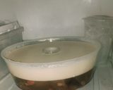 Foto langkah ke 6 dari resep Puding Peach Gum Lapis Susu.