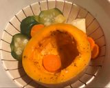 Foto del paso 2 de la receta: Zapallo coreanito relleno con verduras