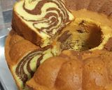 Foto langkah ke 4 dari resep Marmer cake bangka.