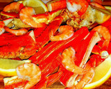 A picture of step 1 of Mike's Stacked Seafood Chowder.