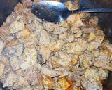 Gulasz oraz kasza gryczana krok przepisu 2 zdjęcie