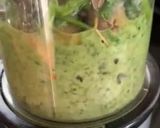 A picture of step 2 of Green goodness pesto 💚.