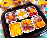 Foto langkah ke 3 dari resep Puding Silky Buah#Puding Sahabat#Mudah,murah tapi gak murahan😊.