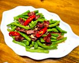 培根炒四季豆的食譜步驟2照片
