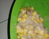 Foto langkah ke 4 dari resep Pizza keju jagung sosis creamy.
